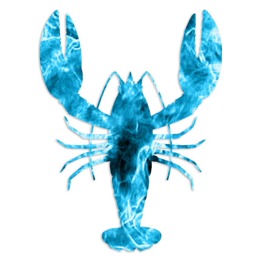 Lobster – Decal Sticker – Multiple Patterns & Sizes – ebn6766