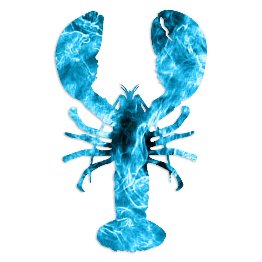 Lobster Crustacean – Decal Sticker – Multiple Patterns & Sizes – ebn6767