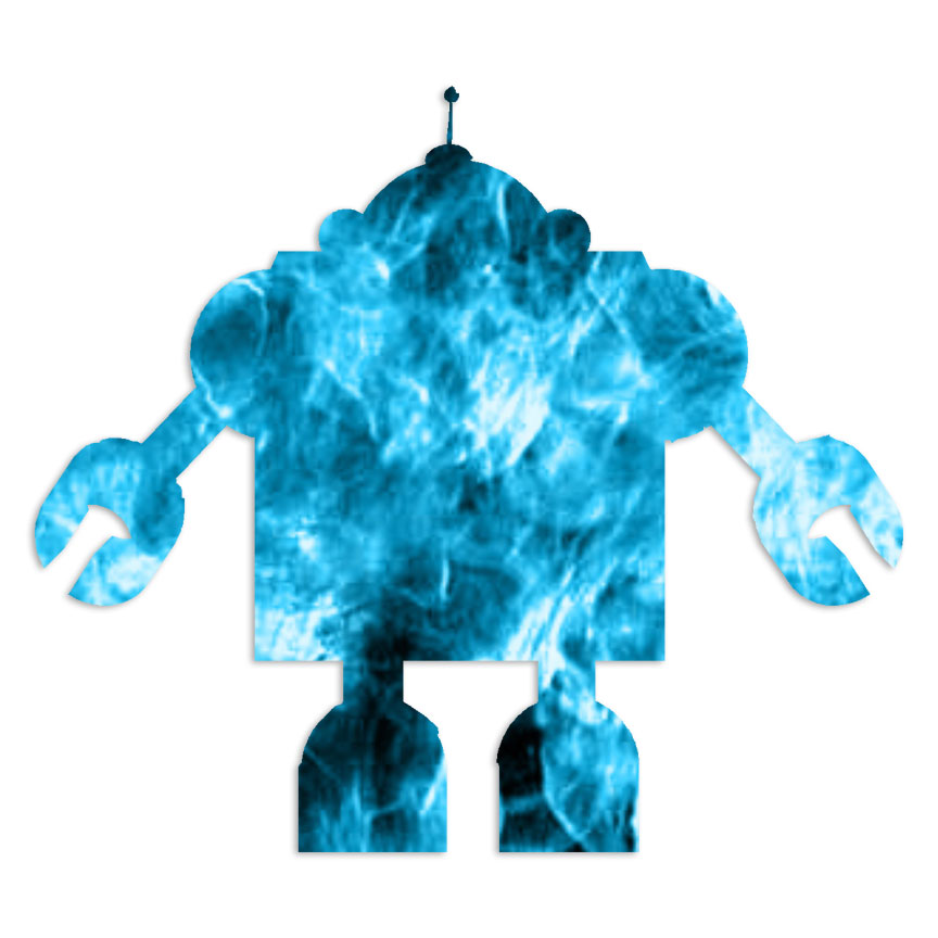 Robot – Decal Sticker – Multiple Patterns & Sizes – ebn7021