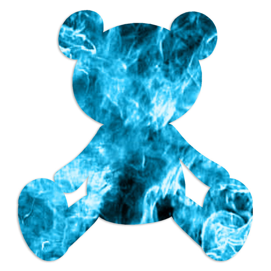 Teddy Bear – Decal Sticker – Multiple Patterns & Sizes – ebn7022