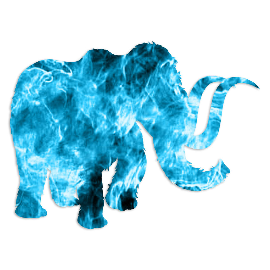 Wooly Mammoth Mastodon – Decal Sticker – Multiple Patterns & Sizes – ebn7065