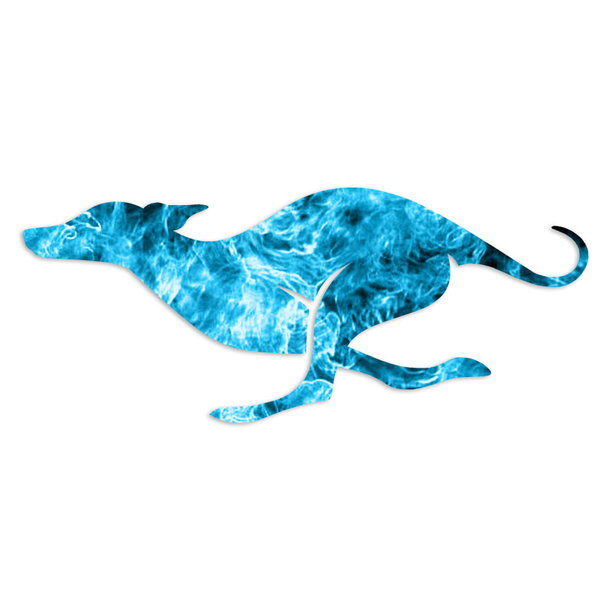 Whippet Greyhound – Decal Sticker – Multiple Patterns & Sizes – ebn7078
