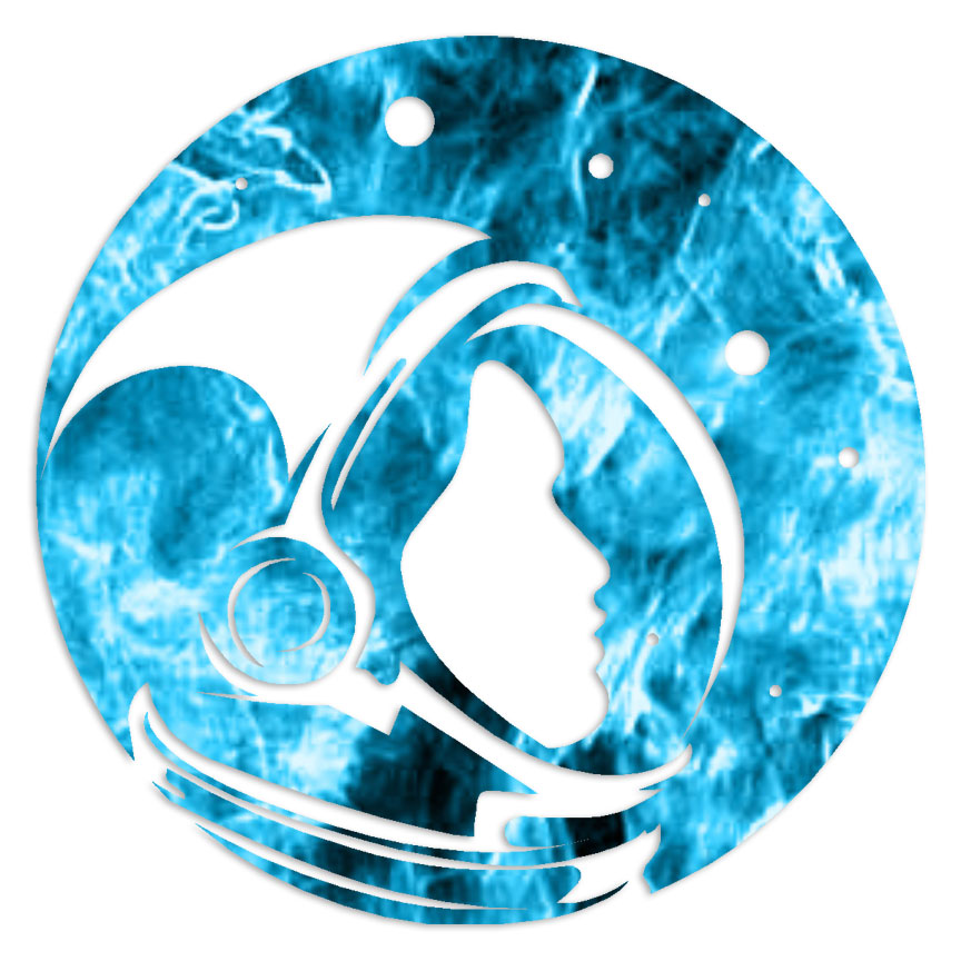 Astronaut Space – Decal Sticker – Multiple Patterns & Sizes – ebn7148