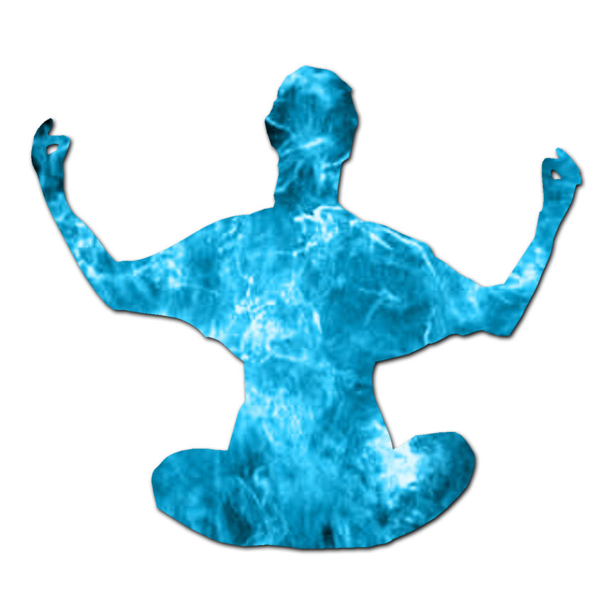 Yoga Meditation Monk – Vinyl Decal Sticker – Multiple Patterns & Sizes – ebn764
