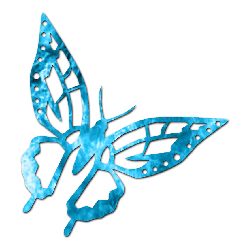 Butterfly Monarch – Vinyl Decal Sticker – Multiple Patterns & Sizes – ebn805