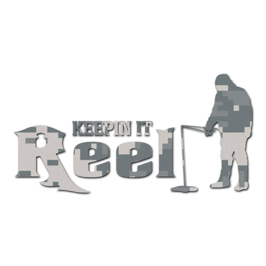 Keep It Reel Ice Fishing - Decal Sticker - Multiple Patterns