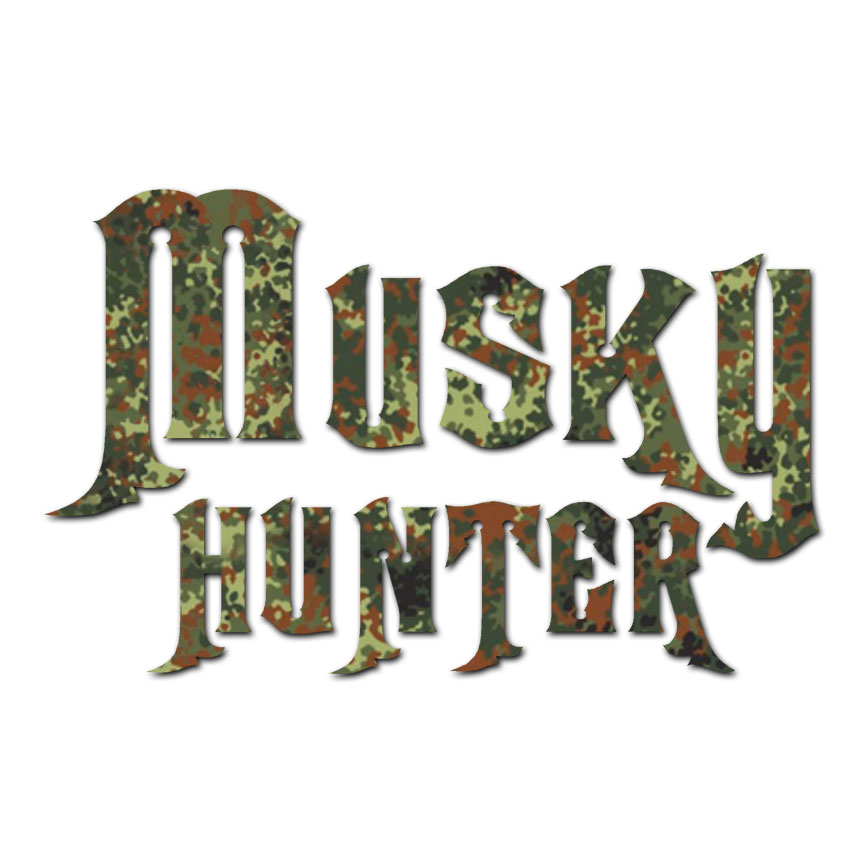Personality Musky Hunter I Crew Car Sticker Vinyl Graphics Decals Car –  Bargain Bait Box