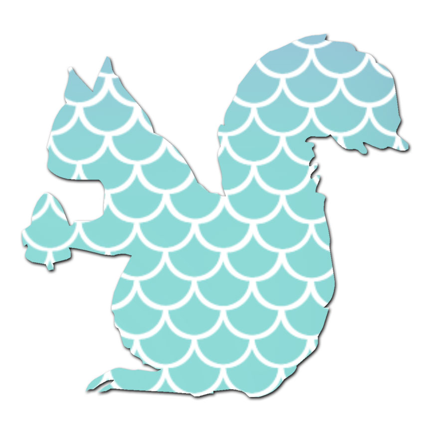 Squirrel Acorn Tiny Stickers – Allport Editions