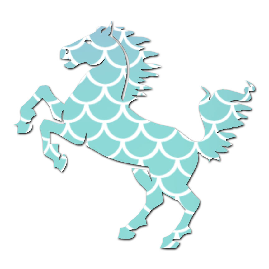 Vinyl Decal Sticker ebn703 Multiple Color & Sizes Rearing Horse 