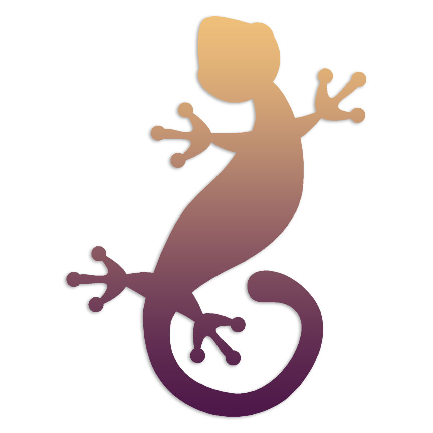 Gecko lizard cottagecore Sticker – VulgrCo