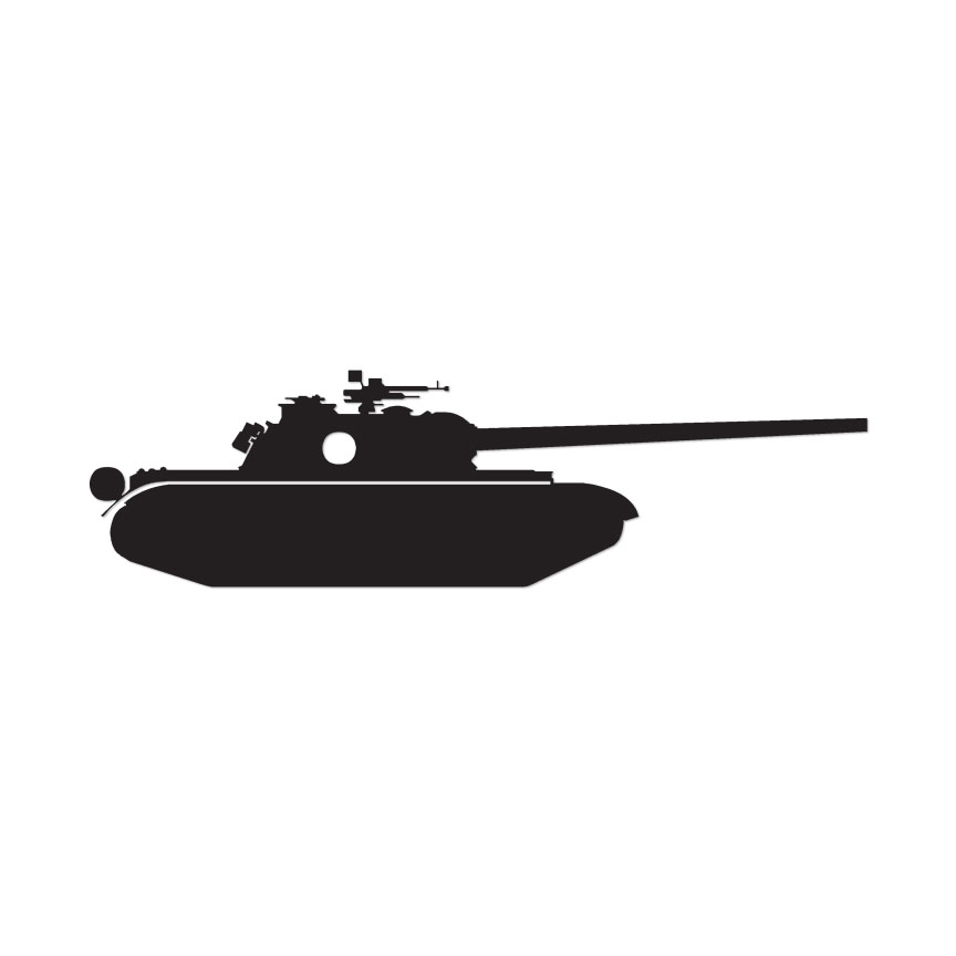 Tank Army – Vinyl Decal Sticker – Multiple Color & Sizes – ebn1401