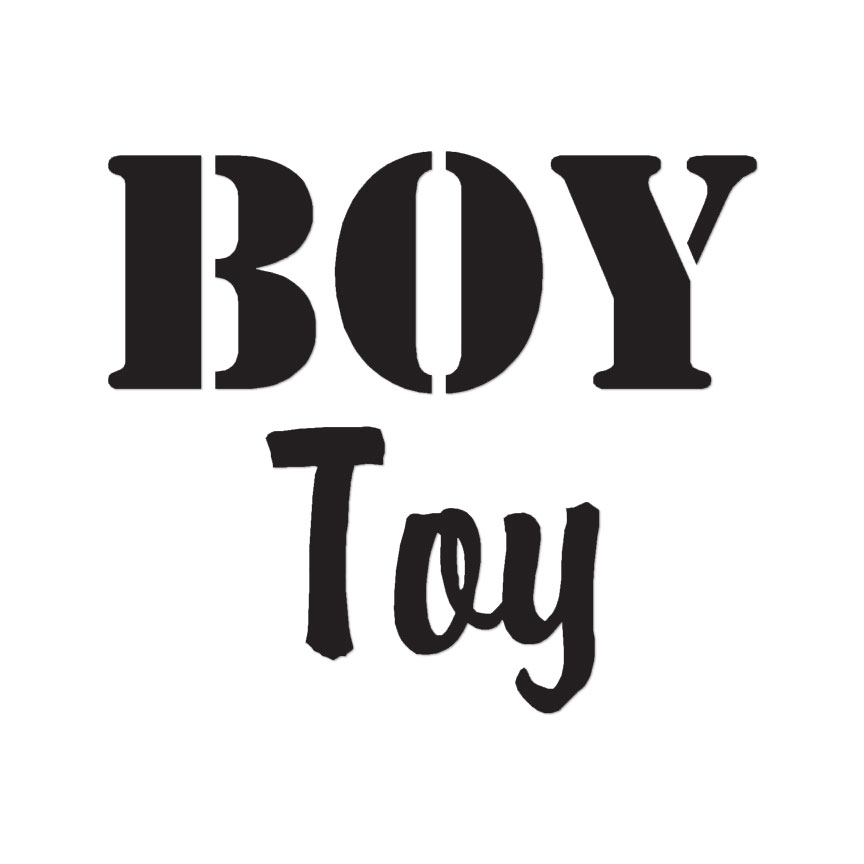 Boy Toy – Vinyl Decal Sticker – Multiple Color & Sizes – ebn1618