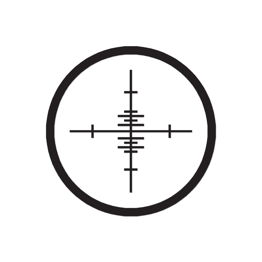 Crosshairs Target – Vinyl Decal Sticker – Multiple Color & Sizes – ebn182