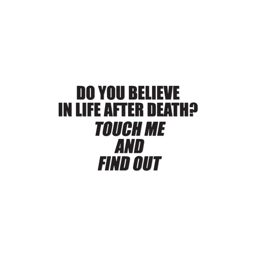 Believe Life After Death – Decal Sticker – Multiple Color & Sizes – ebn1851