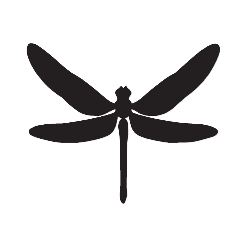 Dragonfly Bug Insect – Vinyl Decal Sticker – Multiple Colors & Sizes – ebn2910