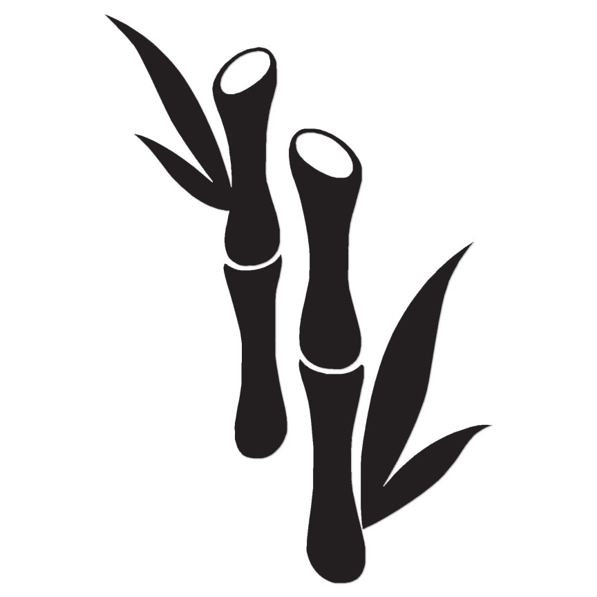 Bamboo Stalk – Vinyl Decal Sticker – Multiple Colors & Sizes – ebn3096