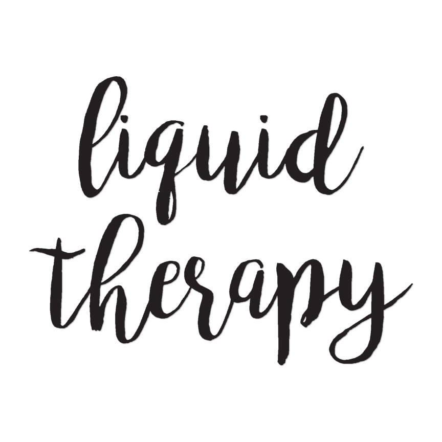 Liquid Therapy – Vinyl Decal Sticker – Multiple Colors & Sizes – ebn4226