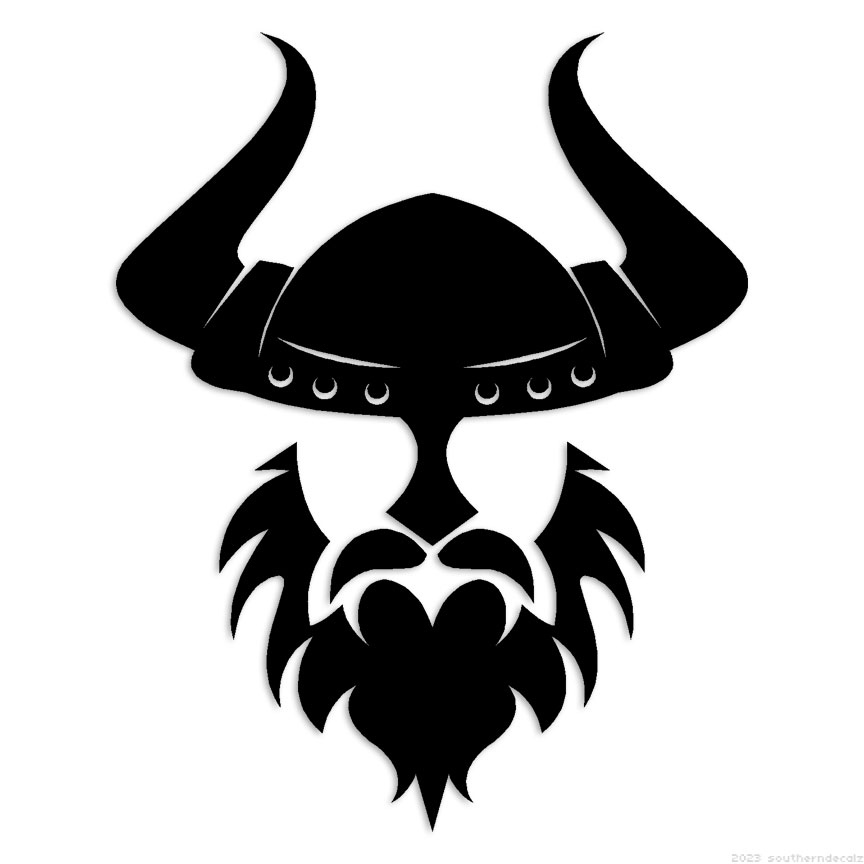 Viking – Decal Sticker – Multiple Colors & Sizes – ebn6923