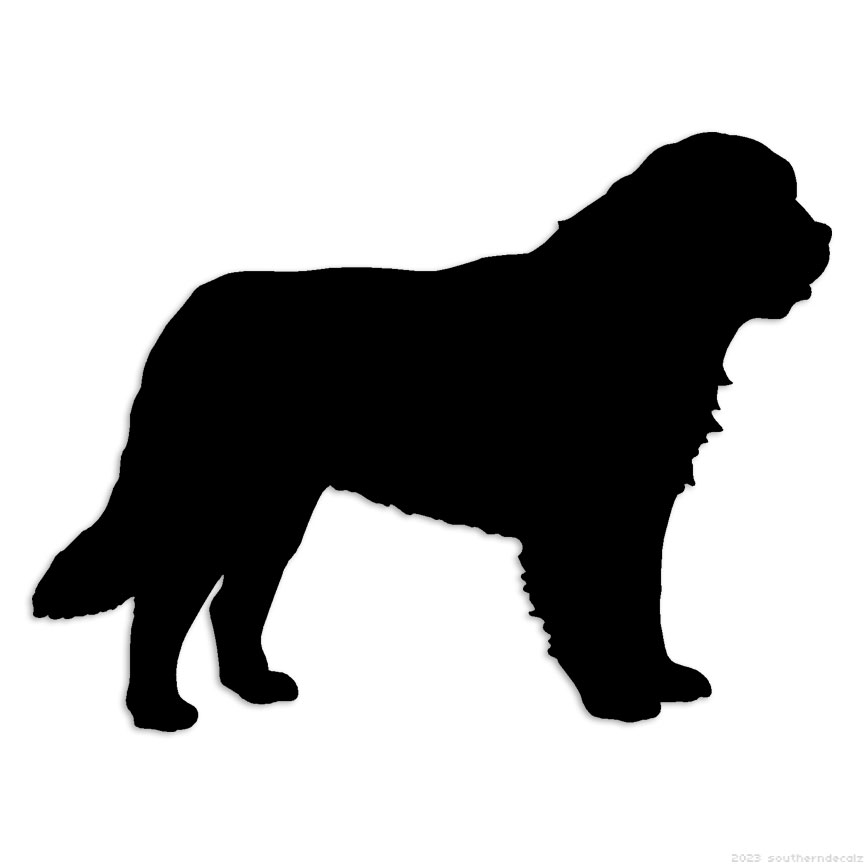 Saint Bernard – Decal Sticker – Multiple Colors & Sizes – ebn6962