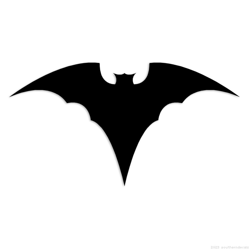 Bat Halloween – Decal Sticker – Multiple Colors & Sizes – ebn7089