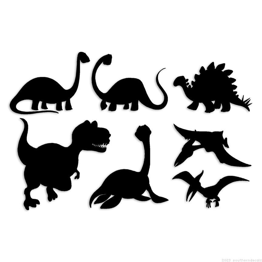 Dinosaurs T-Rex – Decal Sticker – Multiple Colors & Sizes – ebn7202