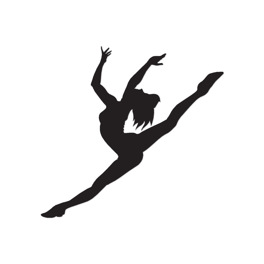 Dancer Ballerina – Vinyl Decal Sticker – Multiple Color & Sizes – ebn841