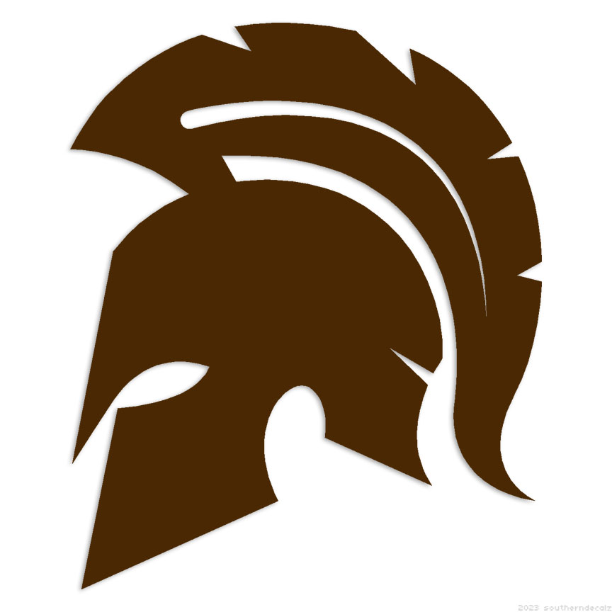 spartan helmet logo clip art