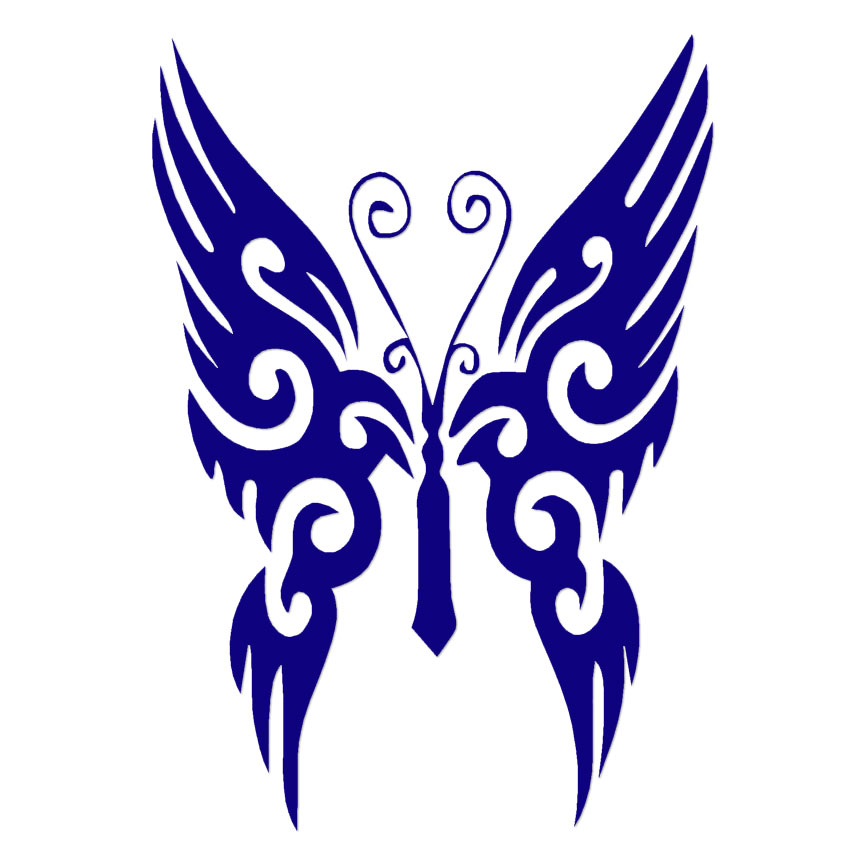 Peacock Butterfly Sticker — jdg creates