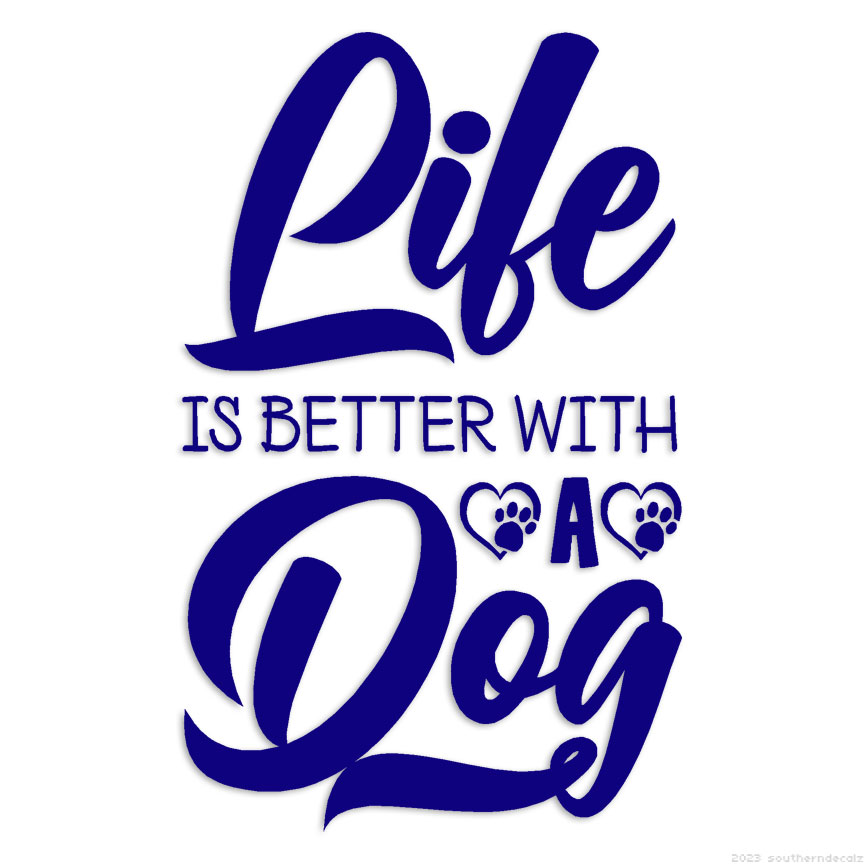 Life Is A Beautiful Ride With Dog Sticker for Sale by BeanxMax