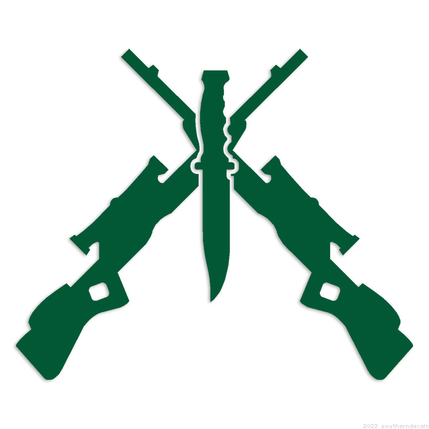 Ata Arms 2 Stickers Vinyle de crosse fusil. Expédition sous 24H GARANTIE