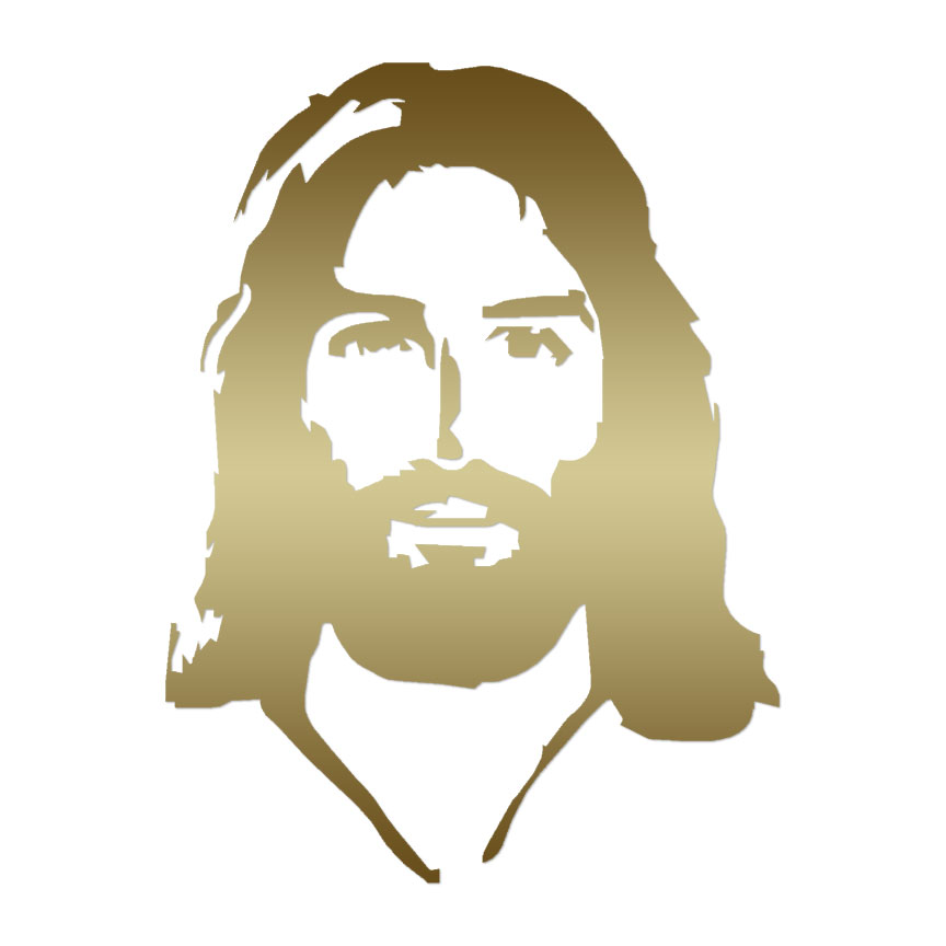 Multicam Jesus Stickers –