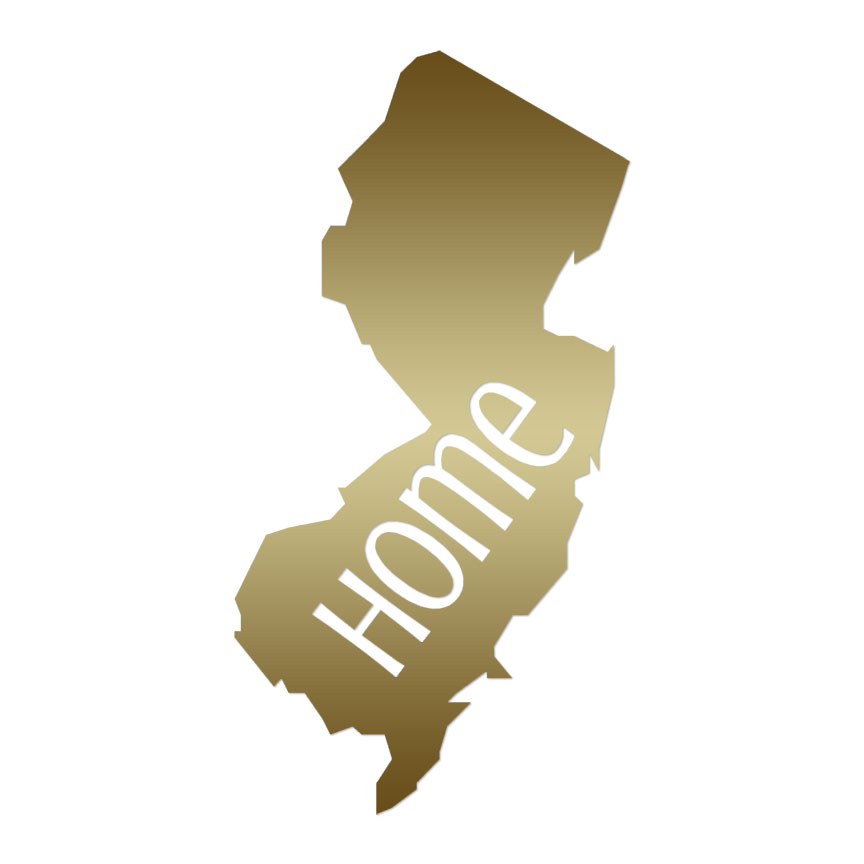Calcomanía de vinilo New Jersey Home State - varios colores y tamaños - ebn3832 - Imagen 20 de 20
