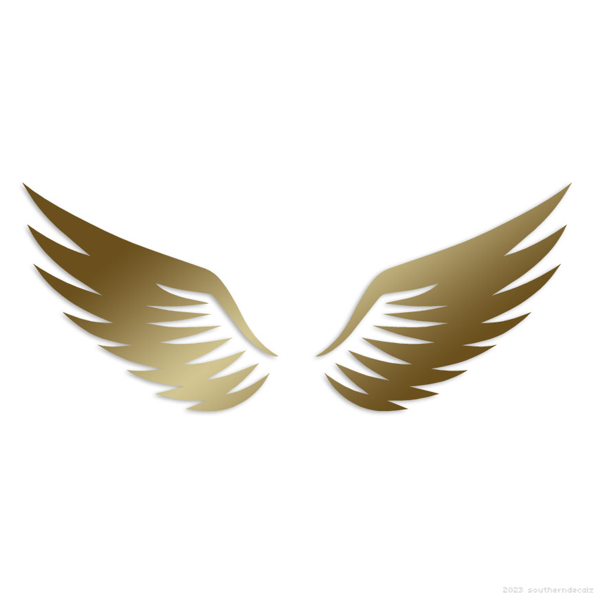 Wings - Decal Sticker - Multiple Colors & Sizes - ebn6661 | eBay