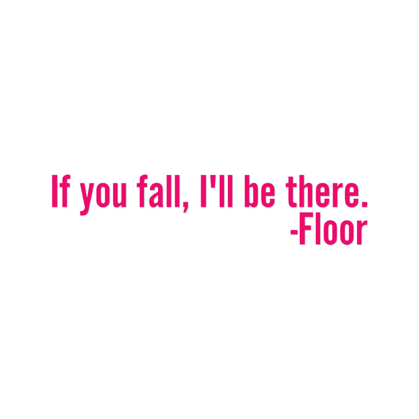 Piso You Fall I'll Be There - Calcomanía adhesiva - Varios colores y tamaños - ebn4207 - Imagen 9 de 19
