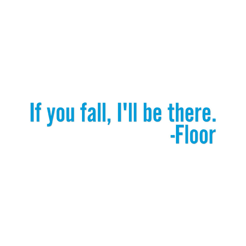Piso You Fall I'll Be There - Calcomanía adhesiva - Varios colores y tamaños - ebn4207 - Imagen 16 de 19