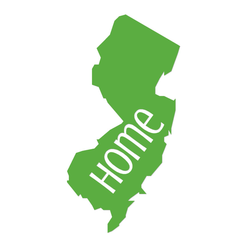 Calcomanía de vinilo New Jersey Home State - varios colores y tamaños - ebn3832 - Imagen 14 de 20
