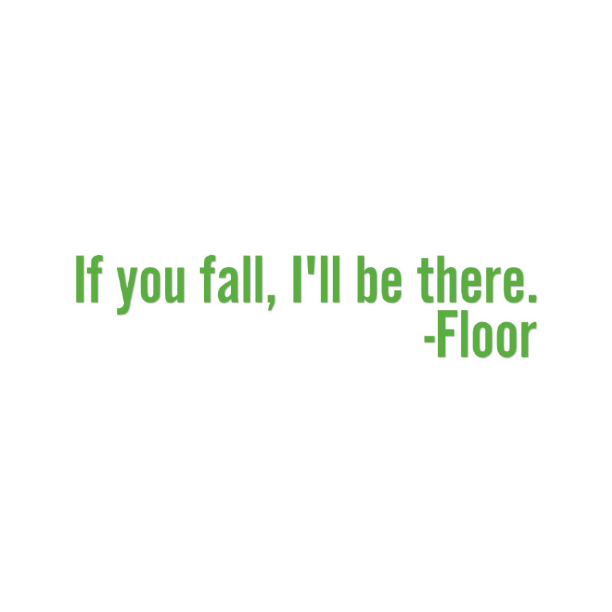 Piso You Fall I'll Be There - Calcomanía adhesiva - Varios colores y tamaños - ebn4207 - Imagen 13 de 19