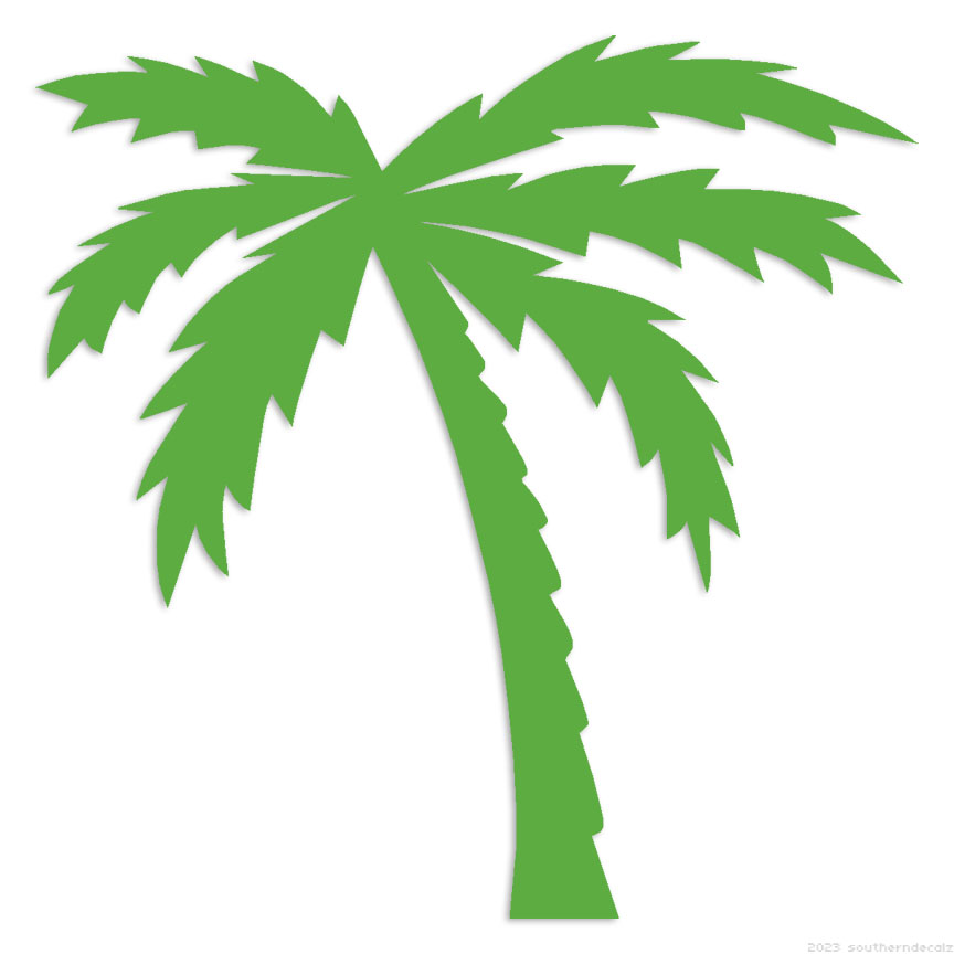 12 Pack: Palm Tree Stickers by Recollections™