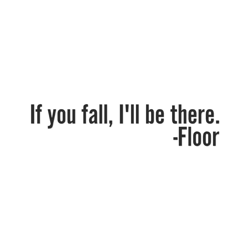 Piso You Fall I'll Be There - Calcomanía adhesiva - Varios colores y tamaños - ebn4207 - Imagen 6 de 19