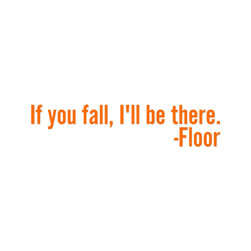 Piso You Fall I'll Be There - Calcomanía adhesiva - Varios colores y tamaños - ebn4207 - Imagen 10 de 19