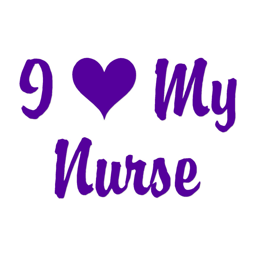I love my Nurse Sticker