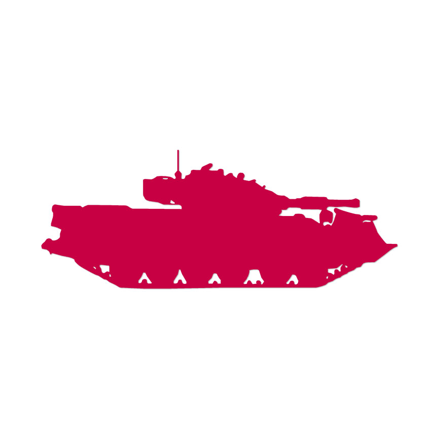 Sweeper Sticker Tank Military M1A1 Sweeper - Decal Sticker - Multiple Colors & Sizes ...