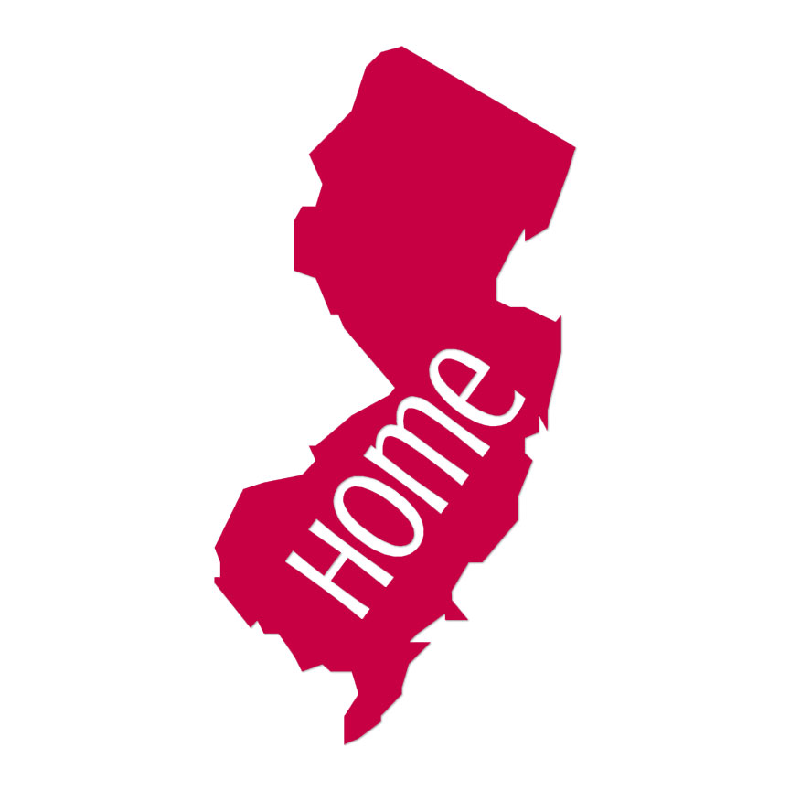 Calcomanía de vinilo New Jersey Home State - varios colores y tamaños - ebn3832 - Imagen 7 de 20