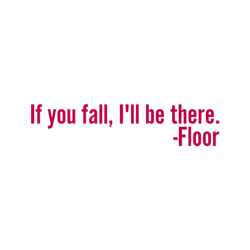Piso You Fall I'll Be There - Calcomanía adhesiva - Varios colores y tamaños - ebn4207 - Imagen 7 de 19