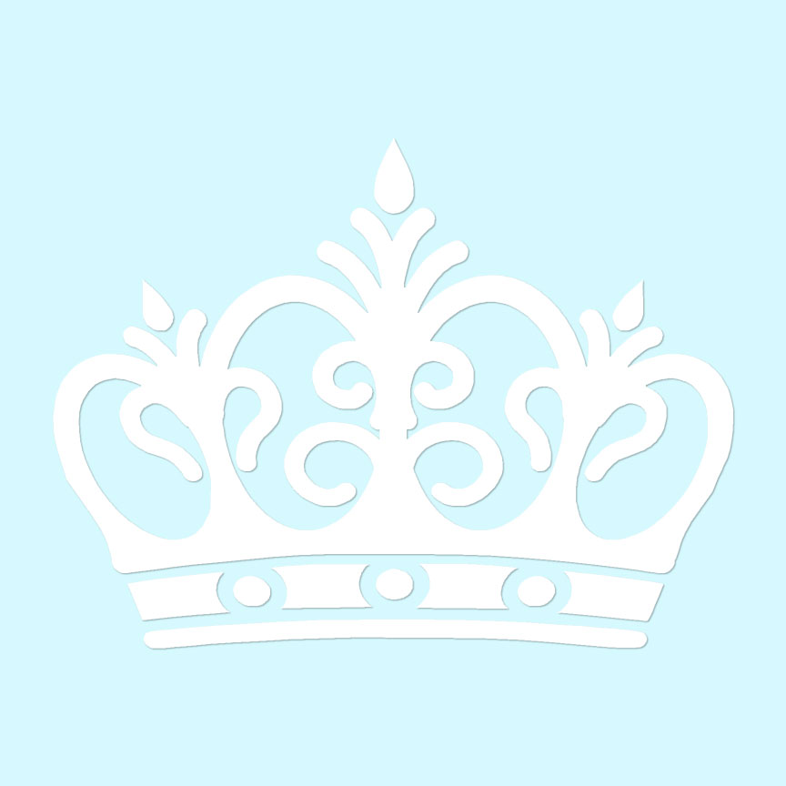 Buy Monarch's Moon Crown Sticker Decal, European Family's Titles, Unique  Style Statement for Your Kayak. Matte Gold (10X8) Online at  desertcartEcuador