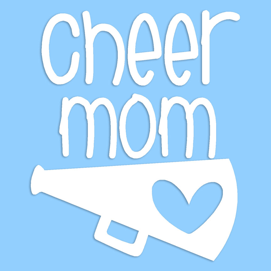 Cheer Moms Spend A Latte Starbucks Inspired Decal Sticker