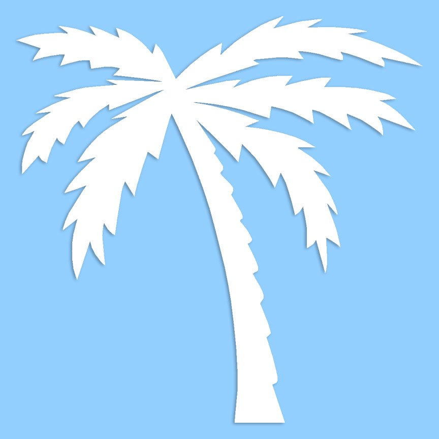 12 Pack: Palm Tree Dimensional Stickers by Recollections™