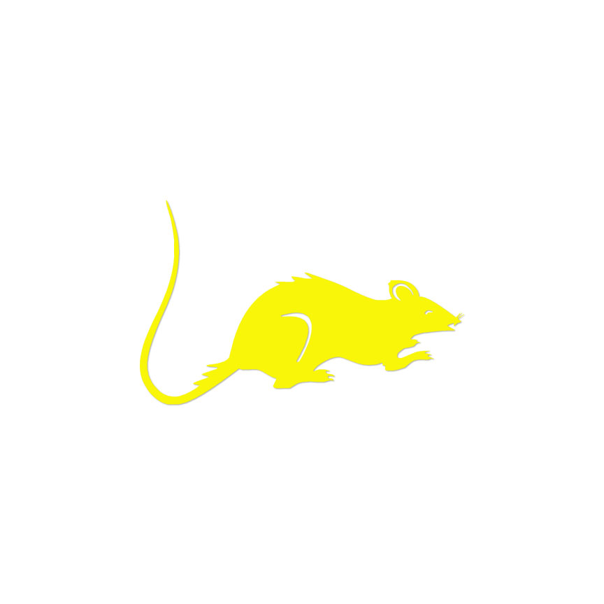 Rat Mouse - Vinyl Decal Sticker - Multiple Color & Sizes - ebn561 | eBay
