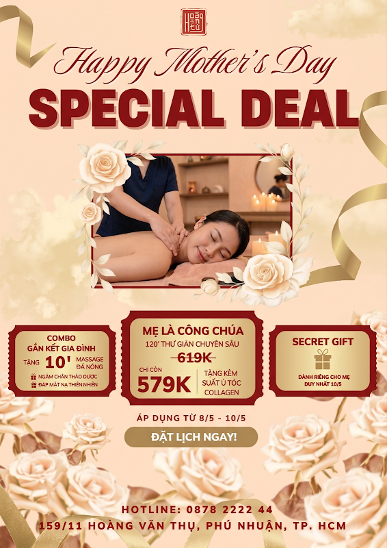 Massage Hoàng Tử - Gội đầu dưỡng sinh( Body Massage/ herbal hair shampoo/마사지/全身按摩 ) – ảnh 8