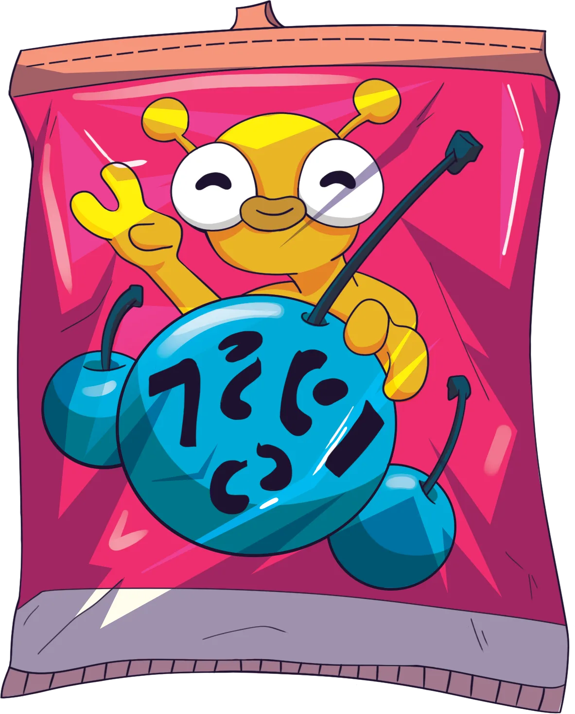 Candied Jignee Droppings — artwork from the Space Hoppers universe
